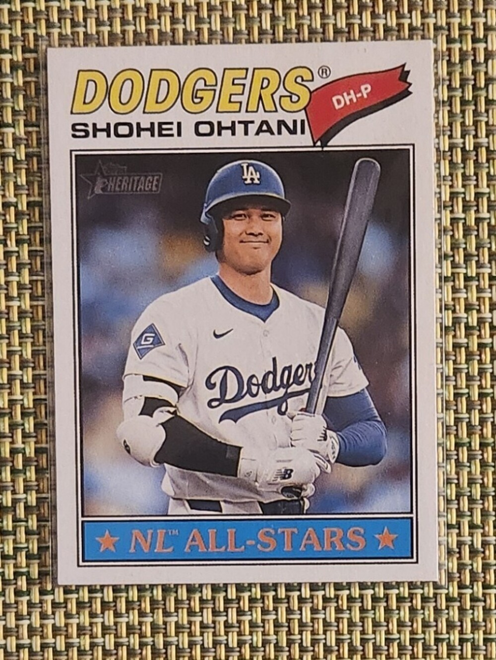 Shohei Ohtani Dodgers Baseball Card